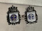 Prachtige manchetknopen van de Koninklijke Marechaussee, Sieraden, Tassen en Uiterlijk, Manchetknopen, Ophalen of Verzenden, Zo goed als nieuw