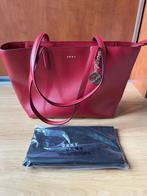 DKNY gloednieuwe rood leren tote bag met gratis verzending, Overige merken, Verzenden, Nieuw, Leer