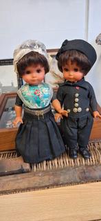 Vintage Poppen in Klederdracht - Set van 2, Ophalen of Verzenden, Gebruikt, Pop