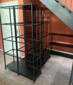 3x zgan Stellingkast Ikea Vittsjö zwartbruin glas/ staal, Huis en Inrichting, Ophalen, Zo goed als nieuw