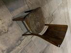 Vintage houten stoelen, Huis en Inrichting, Stoelen, Ophalen, Gebruikt, Bruin, Vijf, Zes of meer stoelen