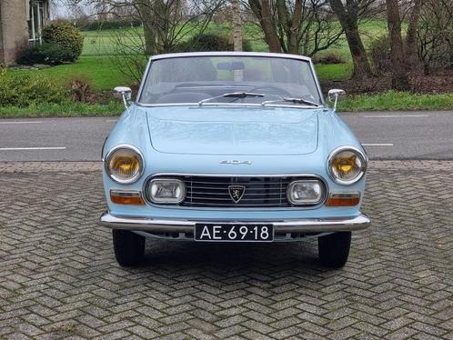 Peugeot 404 Cabriolet - Pininfarina, Auto's, Oldtimers, Particulier, Lederen bekleding, Mistlampen, Open dak, Peugeot, Benzine