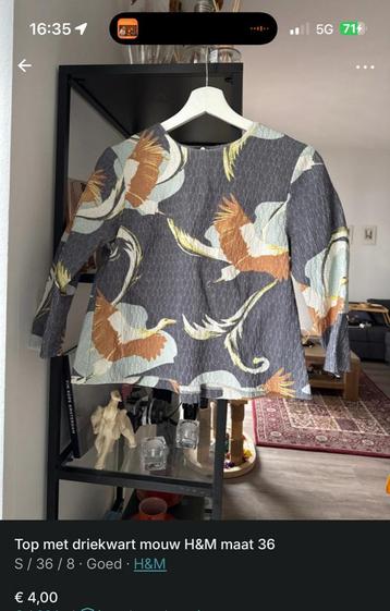H&M Top Maat 36 beschikbaar voor biedingen