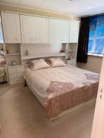 Bed met ombouw en kasten, Huis en Inrichting, Slaapkamer | Complete slaapkamers, Ophalen of Verzenden, Zo goed als nieuw, Tweepersoons