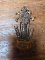 Handgesneden Houten Wandhanger, Beeldje, Religieus.Jeruzalem, Antiek en Kunst, Antiek | Religie, Ophalen of Verzenden