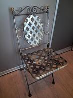 Leuk gietijzeren stoeltje, ophalen in Waalwijk, Ophalen of Verzenden, Metaal