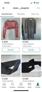 Zak vol kleding, Ophalen, Gedragen, Maat 38/40 (M)
