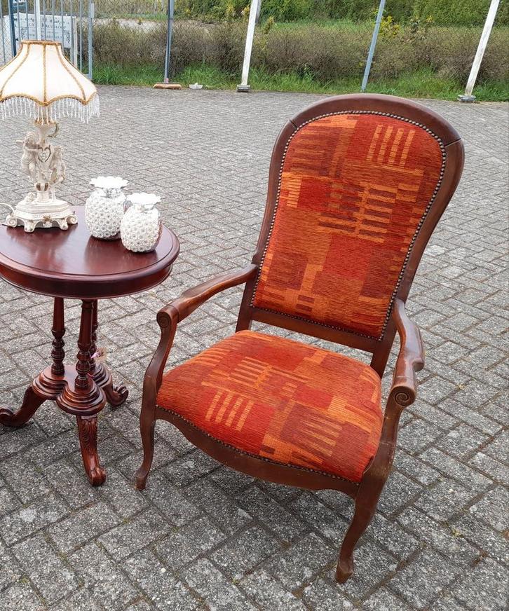 Klassieke Queen  ann fauteuil, Antiek en Kunst, Antiek | Meubels | Stoelen en Banken, Ophalen