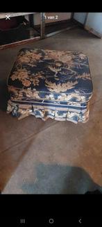 Poef met wieltjes, Huis en Inrichting, Banken | Voetenbanken en Poefen, Ophalen, Gebruikt, Vierkant, Minder dan 50 cm