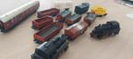 2 Trix stoomlocs 80020 met 10 Trix goederenwagens en 1 prswg, Ophalen of Verzenden, Zo goed als nieuw, Gelijkstroom, Trix