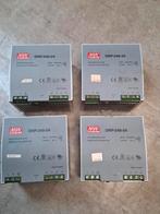 3 x 24V gelijk 10A DRP-240-24 mean well  voedingen, Ophalen of Verzenden, Gebruikt