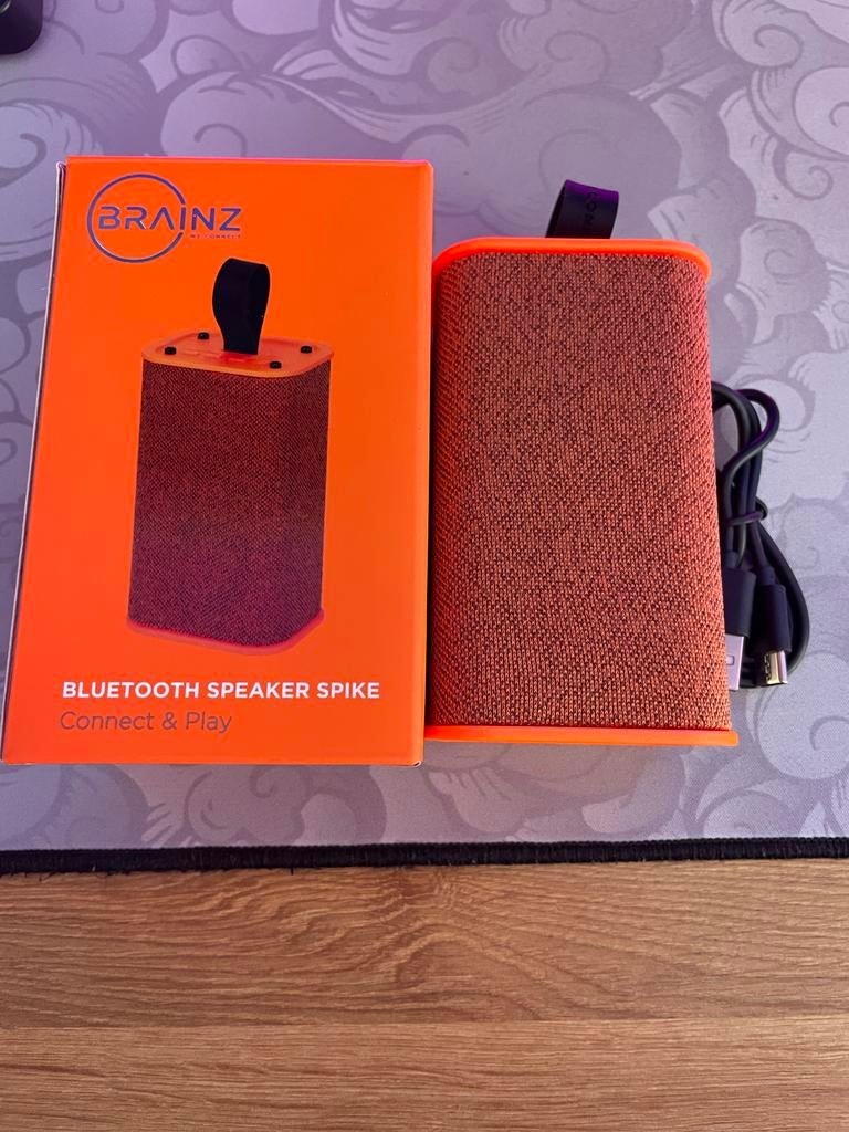 Brainz Bluetooth Speaker Spike - Nieuw!, Audio, Tv en Foto, Luidsprekers, Overige typen, Nieuw, Minder dan 60 watt, Ophalen