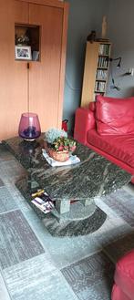 Granieten Salontafel op Wielen - 120x68x50cm, Overige materialen, Gebruikt, 100 tot 150 cm, 50 tot 75 cm