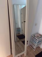 Grote witte spiegel, Minder dan 50 cm, Ophalen of Verzenden, Zo goed als nieuw, 150 tot 200 cm