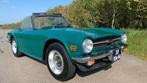 Triumph Tr6 overdrive 1975 Vraapprijs €15.500,-, Auto's, Oldtimers, 2500 cc, Zwart, Cabriolet, Triumph