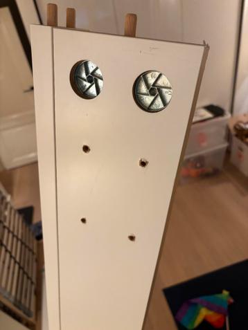 IKEA Malm 160cm bedframe wit met Lönset lattenbodem - afbeelding 7