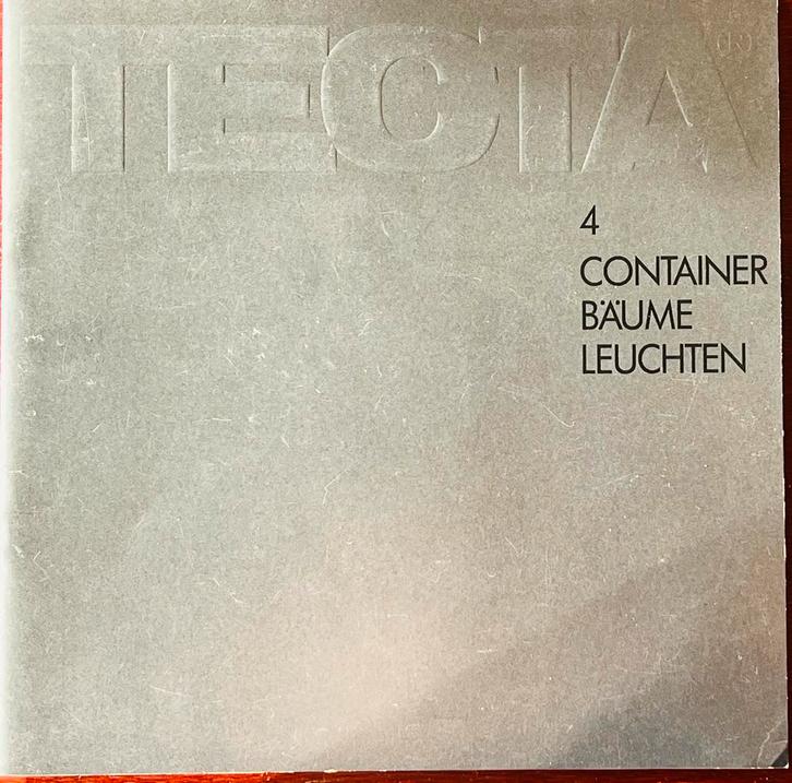 catalogus 1998 Tecta interieur Bauhaus Anglepoise Rietveld, Boeken, Kunst en Cultuur | Beeldend, Zo goed als nieuw, Ophalen of Verzenden