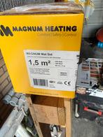 Nieuwe Magnum Vloerverwarming 1,5m², Doe-het-zelf en Verbouw, Verwarming en Radiatoren, Thermostaat, Minder dan 30 cm, Nieuw, Minder dan 60 cm