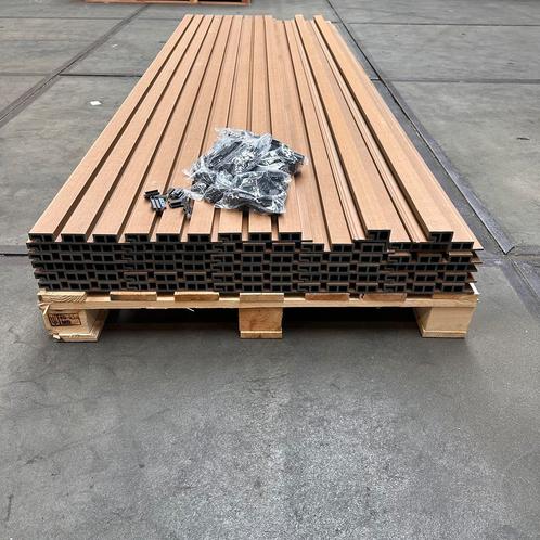 Partij Rhombus Gevelbekleding / Triple rhombus / Composiet, Tuin en Terras, Palen, Balken en Planken, Zo goed als nieuw, Planken