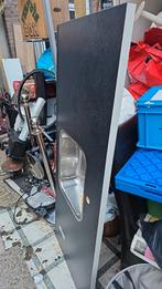 aanrechtblad hoekopstelling keukenblad met rvs bak, Huis en Inrichting, Ophalen, 100 tot 150 cm, Zwart, Nieuw