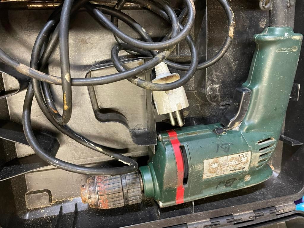 Klopboormachine, Doe-het-zelf en Verbouw, Gereedschap | Boormachines, Ophalen, Zo goed als nieuw, Boormachine