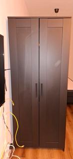 Black IKEA BRIMNES wardrobe, Huis en Inrichting, Kasten | Kledingkasten, Ophalen, Zo goed als nieuw, 25 tot 50 cm