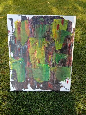 schilderij op doek abstract beschikbaar voor biedingen