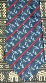 Ministerie van Justitie clip stropdas blauw met rode strepen, Verzamelen, Ophalen of Verzenden, Nieuw, Gebruiksvoorwerp