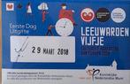 Leeuwarden Vijfje 2018 - Eerste Dag Uitgifte, Ophalen of Verzenden, Koningin Beatrix, Overige waardes, Losse munt