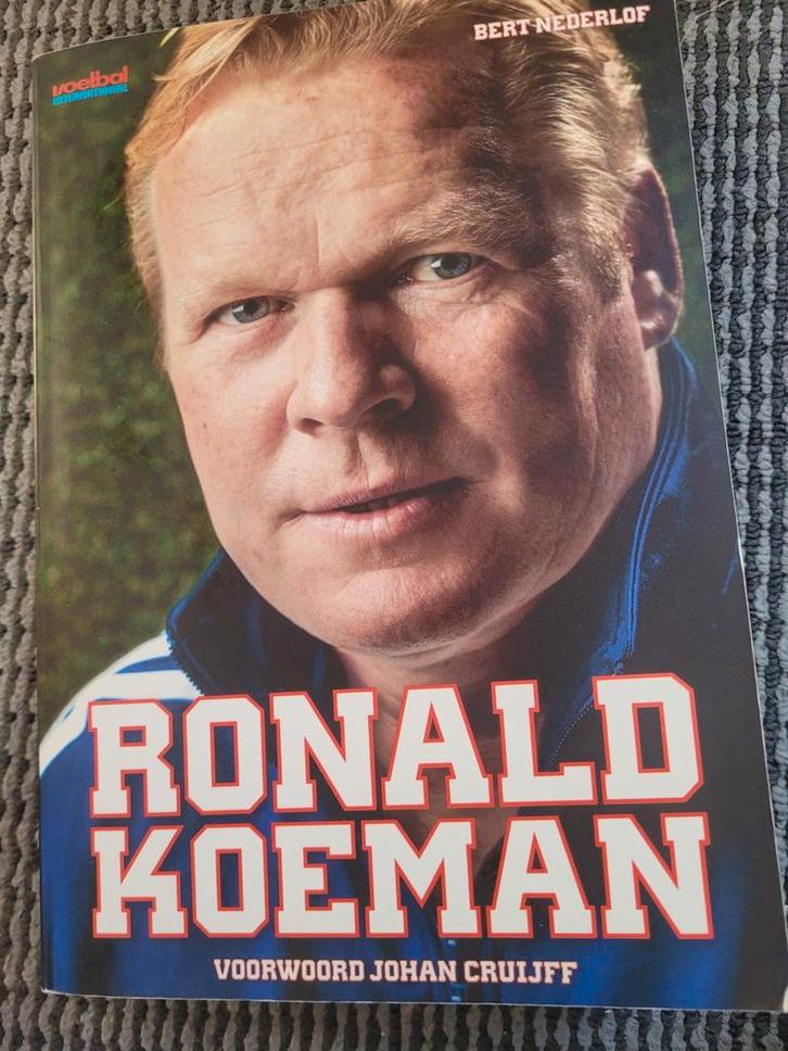 Bert Nederlof - Ronald Koeman, Boeken, Sportboeken, Zo goed als nieuw, Balsport, Ophalen of Verzenden