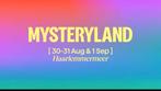 Tickets zondag 2x Mysteryland 2024 ruilen tegen 2x zaterdag, Tickets en Kaartjes, Twee personen
