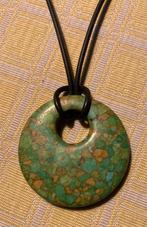 Chrysocolla hanger, Ophalen of Verzenden, Zo goed als nieuw, Steen of Mineraal, Overige voorstellingen