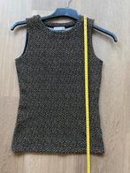 Mooi mouwloos spencer, zwart met gouddraadje maat S van ST, Zwart, Ophalen of Verzenden, Zo goed als nieuw, ST
