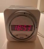 Hema Wekker met Radio - Vierkant Model, Ophalen of Verzenden, Gebruikt, Digitaal, Wekker of Tafelklok
