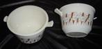 2 schalen van  FRIS EDAM  Decor 500 servies 1960, Ophalen of Verzenden