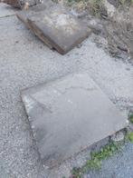 Grijs . 50x50 cm, Tuin en Terras, Tegels en Klinkers, Ophalen, Gebruikt, 10 m² of meer, Beton
