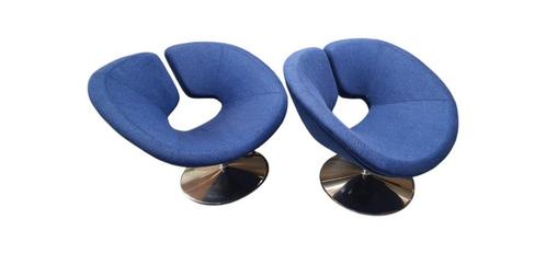 Artifort Apollo chairs, Huis en Inrichting, Fauteuils, Zo goed als nieuw, Metaal, Stof, 75 tot 100 cm, Minder dan 75 cm, Ophalen of Verzenden