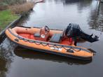 Novurania rib 430 40pk mercury 4takt, Ophalen, Gebruikt, Yamaha, Benzine