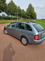 Skoda Fabia 1.4 Combi 50KW 2002 Grijs, Auto's, Voorwielaandrijving, 450 kg, 4 cilinders, 68 pk