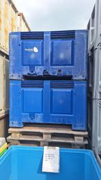 Palletbak, vleesbak accubak kleur blaauw 120 x 100 x 76 cm, Huis en Inrichting, Ophalen, Overige typen, Industriepark 2a 9351PA Leek