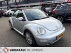 Volkswagen New Beetle Cabriolet 1.6/airco/elec.dak/navi/boek, Auto's, Stof, 4 cilinders, Cabriolet, 4 stoelen
