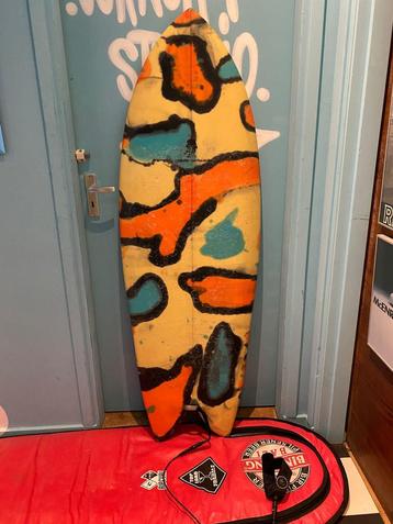 Surfboard Fish Hillbilly 5.7- Unieke Shape! beschikbaar voor biedingen