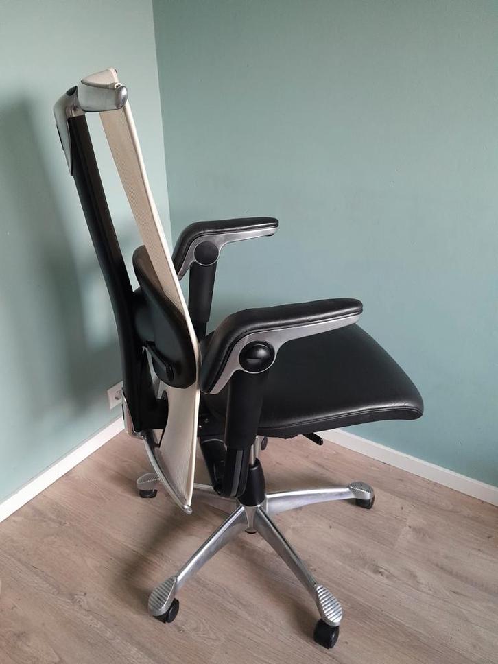 ergonomische hag bureaustoel h09 inspiration., Huis en Inrichting, Bureaustoelen, Gebruikt, Bureaustoel, Zwart, Ergonomisch, Ophalen