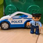Lego Duplo Politieauto + Politieagent, Ophalen of Verzenden, Gebruikt, Losse stenen, Duplo