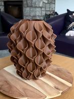 🤎Prachtige 3D geprinte vaas 25cm🤎 50%➡️Goede Doel 😇, Huis en Inrichting, Kunststof, Overige kleuren, Ophalen of Verzenden, Zo goed als nieuw