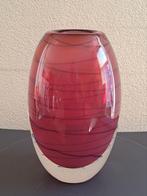 Mooi rood kristal object van Henryk Rysz, Antiek en Kunst, Ophalen of Verzenden