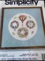BORDUURPAKKET VICTORIAN WREATHS, Hobby en Vrije tijd, Verzenden, Nieuw, Handborduren, Borduurpakket