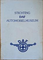 DAF. Introductiebrochure Stichting DAF Automobielmuseum, Ophalen of Verzenden, Gelezen, Sport, Hobby en Vrije tijd