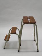 Vintage Brabantia keukentrap hout metaal trap trapje, Doe-het-zelf en Verbouw, Ladders en Trappen, Gebruikt, Ophalen of Verzenden