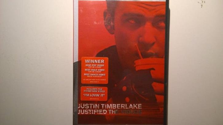 Justin Timberlake - Justified The Videos (DVD), Cd's en Dvd's, Dvd's | Muziek en Concerten, Zo goed als nieuw, Muziek en Concerten